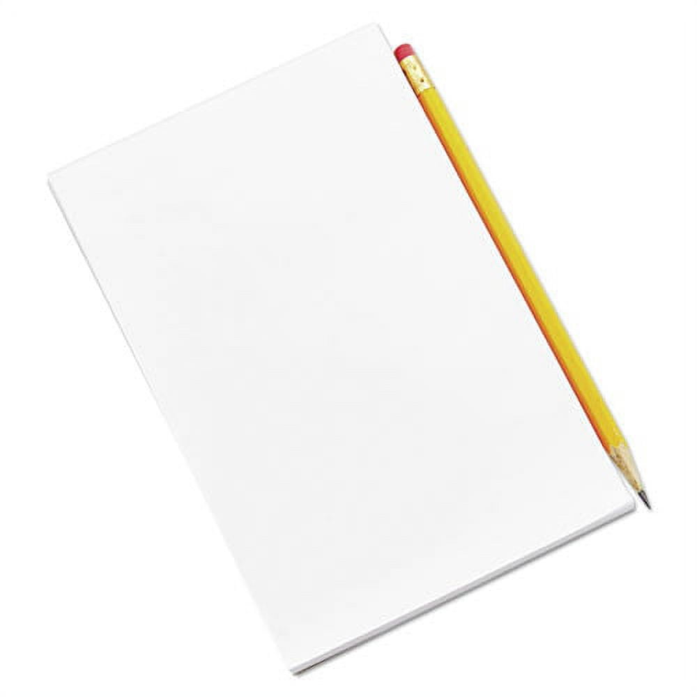 Top Flight Scratch Pads, 4 x 6 Inches, White, 100 Sheets per Pad, 3 Pads  per Pack (4650132)