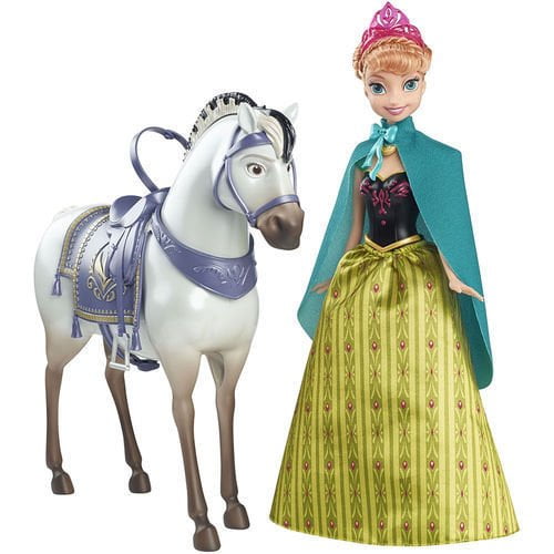 Disney Frozen Anna Doll with Royal Horse - Walmart.com - Walmart.com