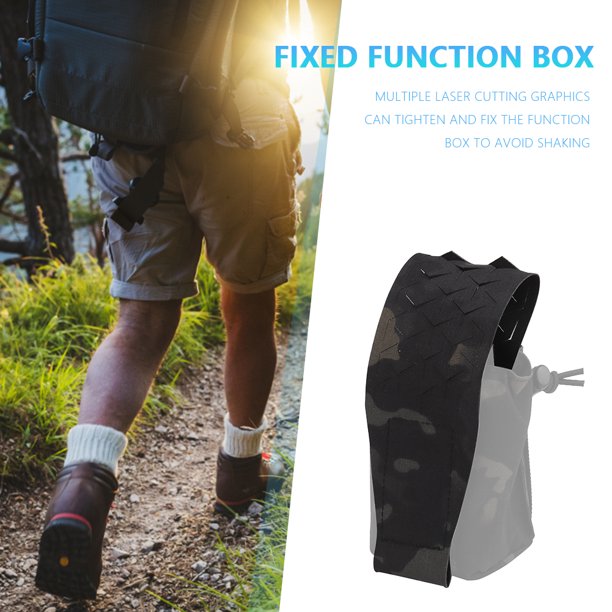 Cubierta Fija Cubierta fija compatible con MK4/MK5 Chest Hang DIY accesorio para exteriores (negro)