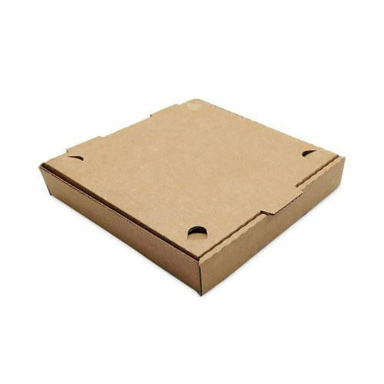 BluTable Pizza Boxes, 14 x 14 x 1.75, Kraft, Paper, 50/Pack