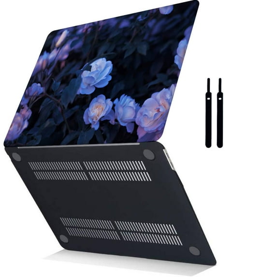 Hard Shell Compatible with MacBook Pro 13"( Retina Display, 2022-2016) Cable Tie Model A2338 M1&A2289&A2251&A2159&A1989&A1706&A1708 Flower 1373