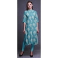 thumbnail image 4 of Bimba Printed Button Down Straight Tunic Dresses For Women Kurti X-Large, 4 of 6