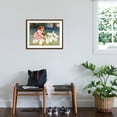 thumbnail image 3 of Art.com Feeding the Rabbits Giclee Print by Frederick Morgan, Brown Frame Wall Art, 29" x 23", 3 of 5
