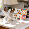 thumbnail image 6 of Wooden Cookbook Stand | Custom Design Cookbook Holder | Book Stand for Reading | Elegant and Durable Book Display | Ideal for Kitchen and Study Use, 6 of 11