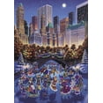 thumbnail image 2 of Dowdle Folk Art Jigsaw Puzzle - Central Park "A Wicked Good Time" 1000 Piece, 2 of 2