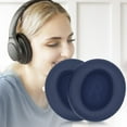 thumbnail image 6 of Yucurem Replacement Ear Pads Protein Leather Cover for Q45 Soundcore Life (Blue), 6 of 9