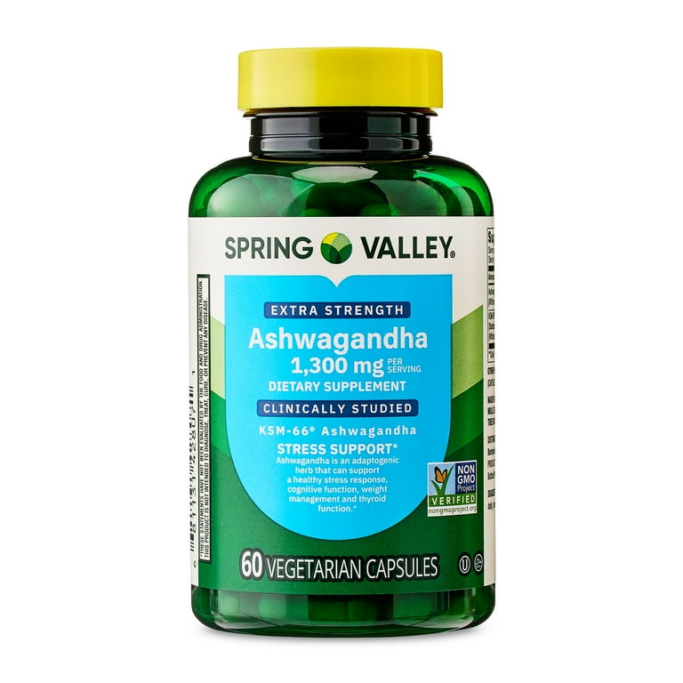 savannah 英語版 3 pack) Spring Valley Extra Strength Ashwagandha Dietary