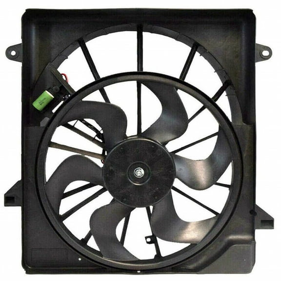 For Jeep Liberty 2008-2012 Radiator Cooling Fan Assembly | Blade/Motor/Shroud | 68033228AA | CH3115159