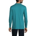 thumbnail image 2 of Lands' End School Uniform Men's Long Sleeve Interlock Polo Shirt, 2 of 3