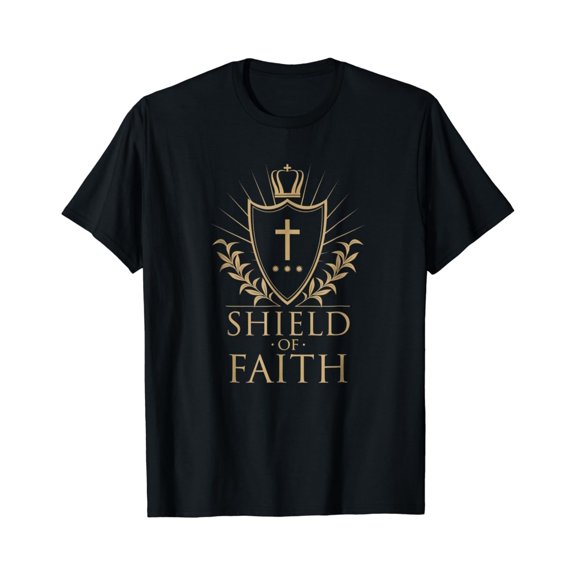 Sam Soft Shield of Faith Ephesians 6:16 Christian T-Shirt