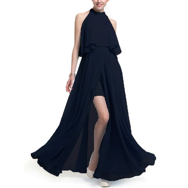 chiffon ball gown