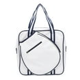 thumbnail image 2 of Single Tennis Racket Bag, Canvas Carry Cases with Adjustable Shoulder Strap for Unisex Tennis Racket Cover, 2 of 7