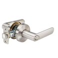 thumbnail image 1 of Yale Real Living YR21KCFRUS15 Kincaid Lever Privacy Lock, Satin Nickel, 1 of 1