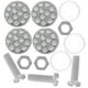 thumbnail image 5 of 1 juego de tornillos para matrícula de coche, clips para matrícula, sujetadores, accesorios de fijación para marco de matrícula, 5 of 5