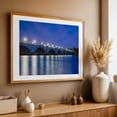 thumbnail image 4 of Arlington Memorial Bridge 03 - Washington District of Columbia Photography Oak Framed Wall Art Print 24 x 36 inches, 4 of 6