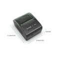 thumbnail image 2 of TFixol58mm Portable Mini Thermal Receipt Printer USB & BT Connection 2 inches Wireless Printer High Speed with 1 Roll Paper Inside Compatible with iOS Android Windows for Restaurant Sales Retail Shop, 2 of 7