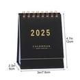 Clearance Items!FAJHHA Small Desk Calendar 2025,Standing Flip Desktop