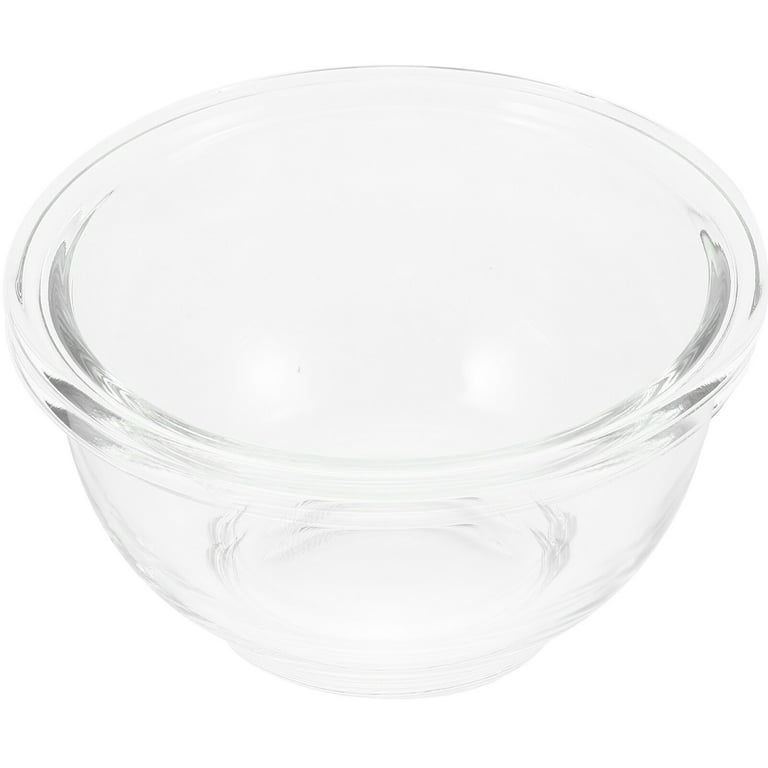 Kichvoe glass noodle bowl glass serving bowls mixing bowls for kitchen  glass fruit bowl glass mixing bowls ice cream bowl containers for fruit