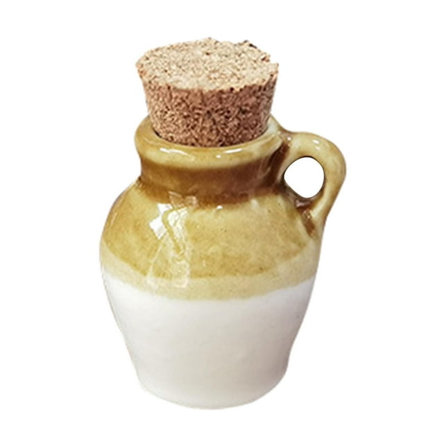 Tarro de condimentos de porcelana en miniatura para casa de muñecas, 12.ª cocina, 2,5 cm 25cm