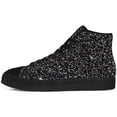 thumbnail image 3 of Aidianart Womens Glitter Print High Top Shoes High Top Canvas Sneakers Size 6.5, 3 of 5
