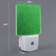 thumbnail image 3 of KLL Green Sparkling Shiny for Night Lights,Auto Sensor Night Lamp Plug in Night Light with Dusk-to-Dawn Light Sensor LED Nightlightfor Adults & Kids Room/Bedroom/Hallway, 3 of 7