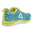 thumbnail image 3 of Reebok Zprint 3D MTL Little Kids (PS) Shoes Teal/Blue/Yellow/Silver ar2887, 3 of 6