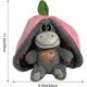 thumbnail image 5 of Breathing Cuddly Toy Donkey for Kids, Soft Fabric Cushion with 4 Breathing Modes, Cute Educational Animal Plush, Pink Color, 5 of 5