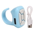 thumbnail image 1 of Anillo de control remoto Teléfono celular Bluetooth Control remoto Cámara Obturador Botón selfie para desplazar video haciendo clic como azul, 1 of 10