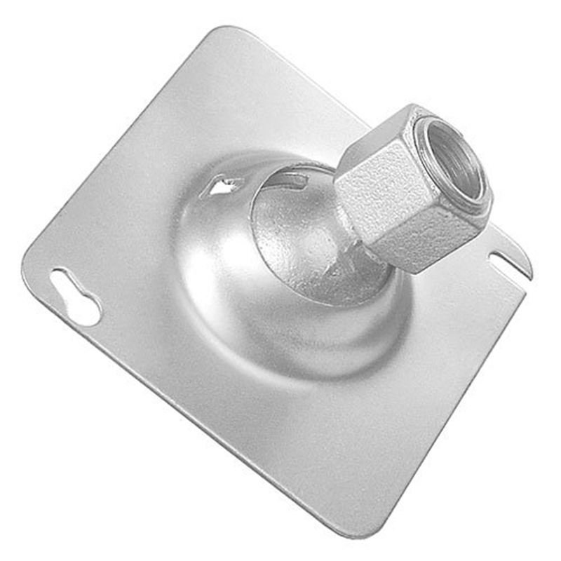 Solid One Piece 4 Inch Square Box Swivel Hanger For 1/2 Inch Pipe