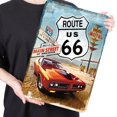 thumbnail image 2 of Placa Metal Vintage para Coche Pintura Hierro Rectangular Arte Pared Bar El 30x40cm, 2 of 9
