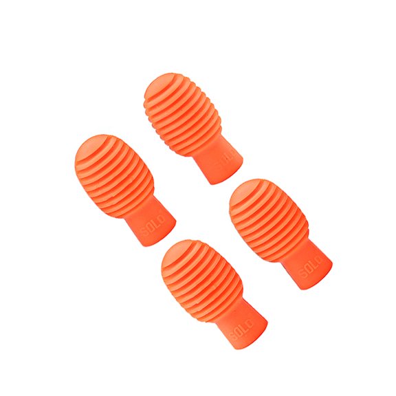 Naiovety Paquete de 44 fundas de silicona sin ruidos, suministros para instrumentos, funda de barra de resiliencia estirable, suministros de para Accesorios para instrumentos musicales