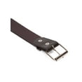thumbnail image 2 of MENS/WOMENS BLACK LEATHER BELT FOR BUCKLES 28" TO 56" (XLARGE (46-)), 2 of 2