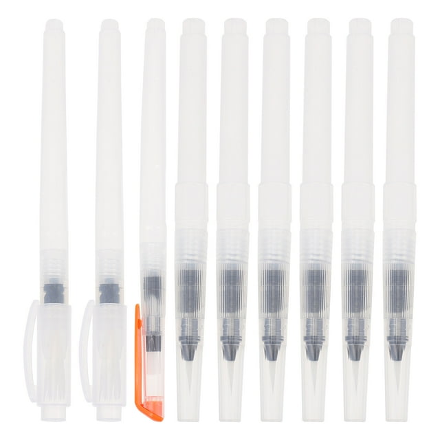 MasteelfCA 9 Pcs Pinceaux Aquarelle Pinceau de Peinture Aquarelle Pinceau de Dessin pour Débutants
