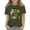Army Green, variant on Cute Summer Tops for Girls Size 12-13 Back To School Novelty Holiday Pencil Apple Print T-Shirts Soft Casual Crew Neck Short Sleeve Tunic Tops Purple
