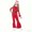 D312/Red, variant on Afdoent Fashion Clothing Sets Performance Outfit For Girls Christmas Holiday Party Dress With Santa Design For Childrens Choir And Dance Shows 11-12 Years