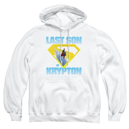 Superman 2025 Last Son of Krypton Adult Pull-Over Hoodie