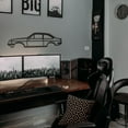 thumbnail image 2 of LaModaHome Escort MK2 Metal Silhouette Wall Art, 2 of 5