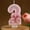 2, variant on Xiao Hang New Number Cake Candle Pink Glitter Birthday Candle 1 2 3 4 5 6 7 8 9 3D Number Candle Cake Topper Birthday Party Cake Decor