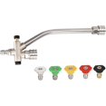 thumbnail image 1 of Multifunctional Foam Water Sprayers Double Connector Accessories Professional Lances Pressure Washer Extension Rod For Car, 1 of 8