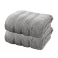thumbnail image 1 of Toalla de baño de gran tamaño de 2 piezas de fibra de bambú, toallas de baño súper suaves, altamente absorbentes, comodidad, 1 of 6