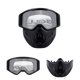 thumbnail image 1 of Máscara Facial Desértica con Parabrisas de Motocicleta de Marco Completo con Gafas Antivaho y Protección Uv, 1 of 7