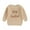 Khaki, variant on Elippeo Toddler Autumn Winter Baby Boys Sweater 12M 18M 24M 3Y 4Y 5Y  Letter Embroidery Long Sleeve Pullovers Knitwear Warm Outwear