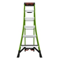 Little Giant Safety Little Giant King Kombo 6' Ladder 3 In 1 Fiberglass Type 1Aa 375Lb