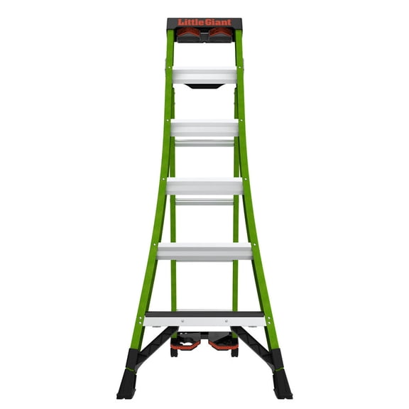 Little Giant Safety Little Giant King Kombo 6' Ladder 3 In 1 Fiberglass Type 1Aa 375Lb