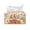 Autumn Gnome Maple Leaf, variant on FUIALDOLG PU Leather Rectangle Tissue Dispenser Box, Autumn Gnome Maple Leaf Tissue Box Cover Foldable Waterproof Rectangle Tissue Box Cover for Dresser Car