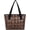 Brown, variant on CoCopeaunt Women Retro Nylon Tote Hanbag Large Quilted Cotton Down Hobo Shoulder Bag Purse