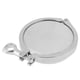 thumbnail image 1 of 1 Juego De Accesorios De Tubería Sanitaria De Acero Inoxidable 102mm 4 "junta De Abrazadera De Virola De Soldadura De Tapa Final (plata), 1 of 14