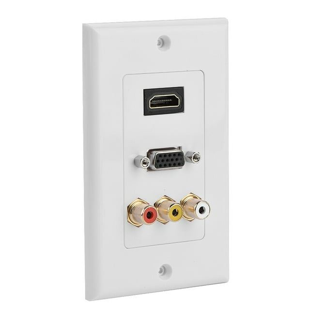 Panel Multimedia NikouMX 3 en 1 HDMI VGA RCA