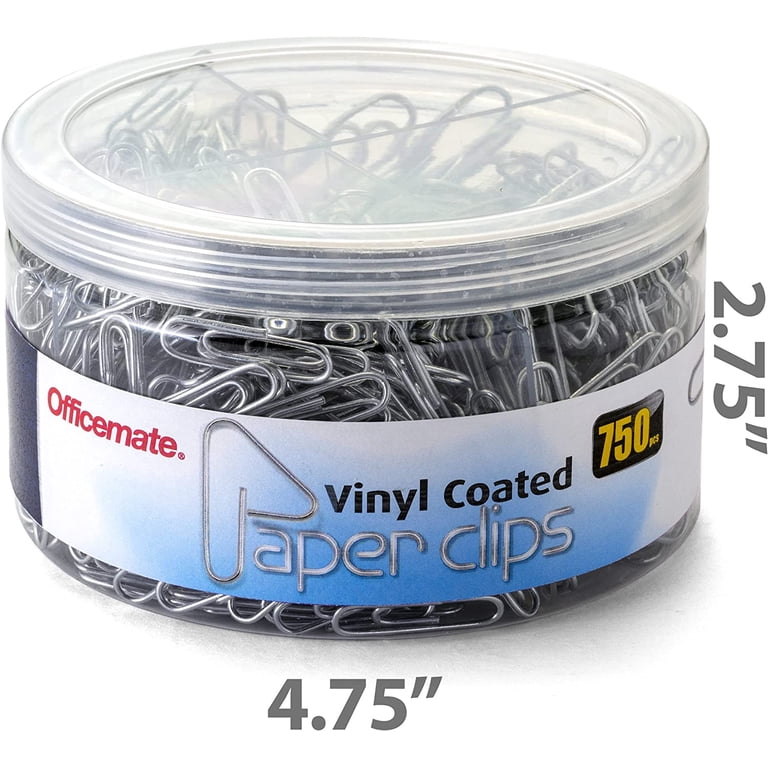 OfficeMate Paper Clips Assorted Sizes, 750 Count photo 8