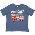 thumbnail image 3 of Inktastic I'm 1 Fire Truck 1st Birthday Boys or Girls Baby T-Shirt, 3 of 5